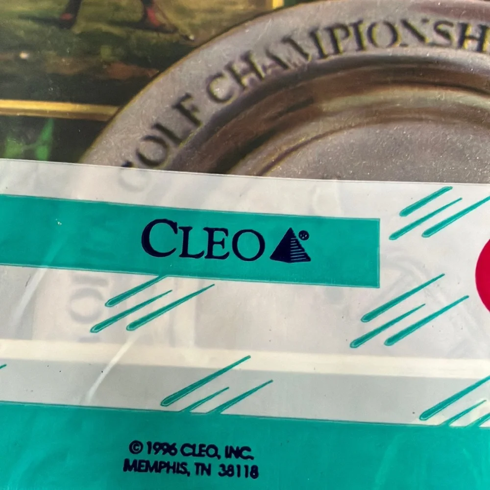 Vintage Golf Themed Gift Wrap -Sealed New Old‎ Stock